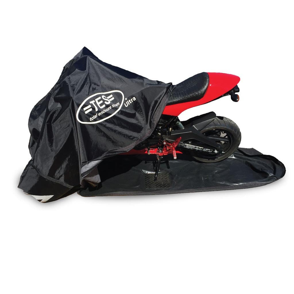 Medium Enclosed Motorcycle Cover fits Scooters and Small Bikes