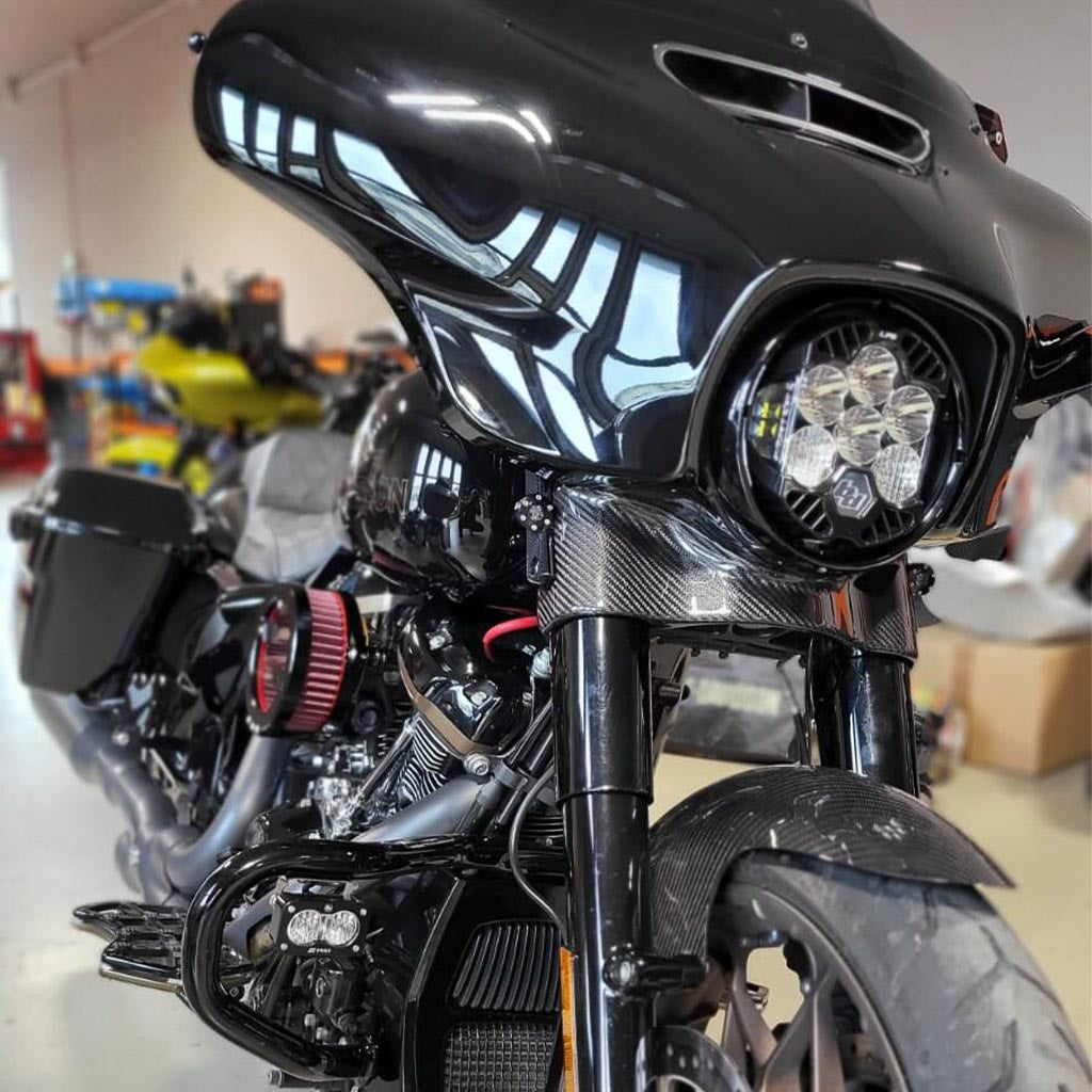 Carbon Visionary Carbon Fiber Street Glide Triple Tree Cover
