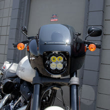 Load image into Gallery viewer, Cali Raised Moto 3.5&quot; LP4 Mount for Low Rider S 1/4 Fairing and Stock