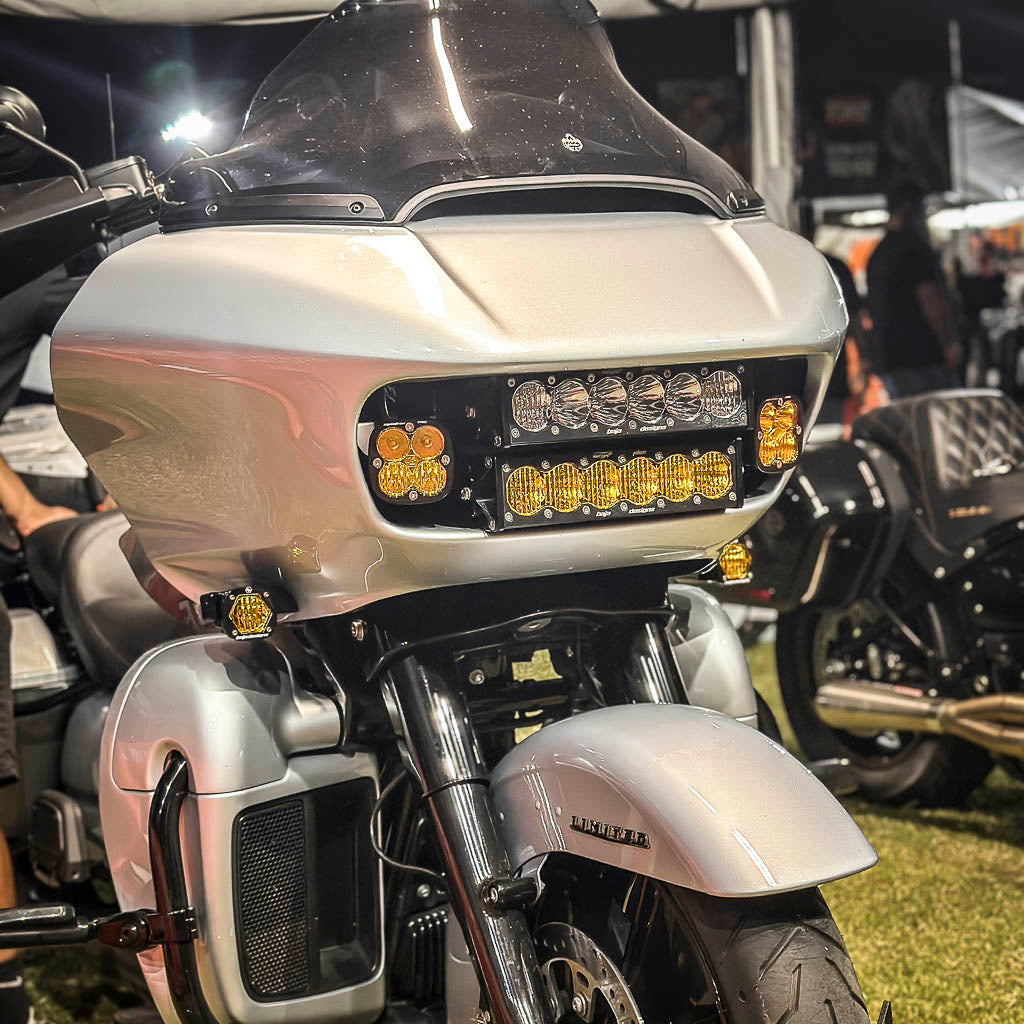 Cali Raised Moto 2015-2023 Road Glide Baja Designs ONX6+ Lighting Combo Kit