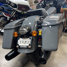 Load image into Gallery viewer, Cali Raised Moto 14+ Touring Dual S2 Stealth Tail Light Bracket Kit