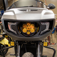 Load image into Gallery viewer, Cali Raised Moto Indian Challenger Baja Designs LP6 Light Bracket