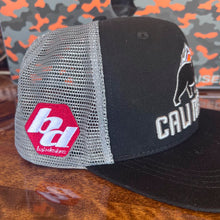 Load image into Gallery viewer, Cali Raised Moto w/ Bear Snapback Trucker Hat
