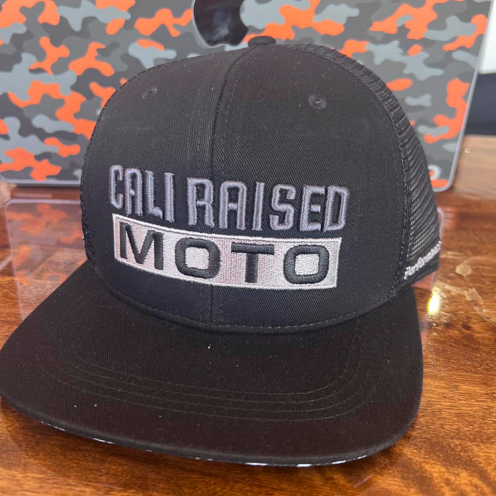 Cali Raised Moto Snapback Trucker Hat