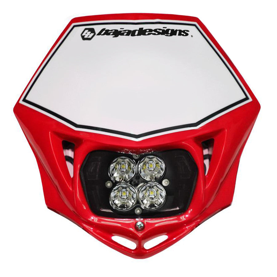Motorcycle Squadron Sport (A/C) Headlight Kit w/ Shell - Universal