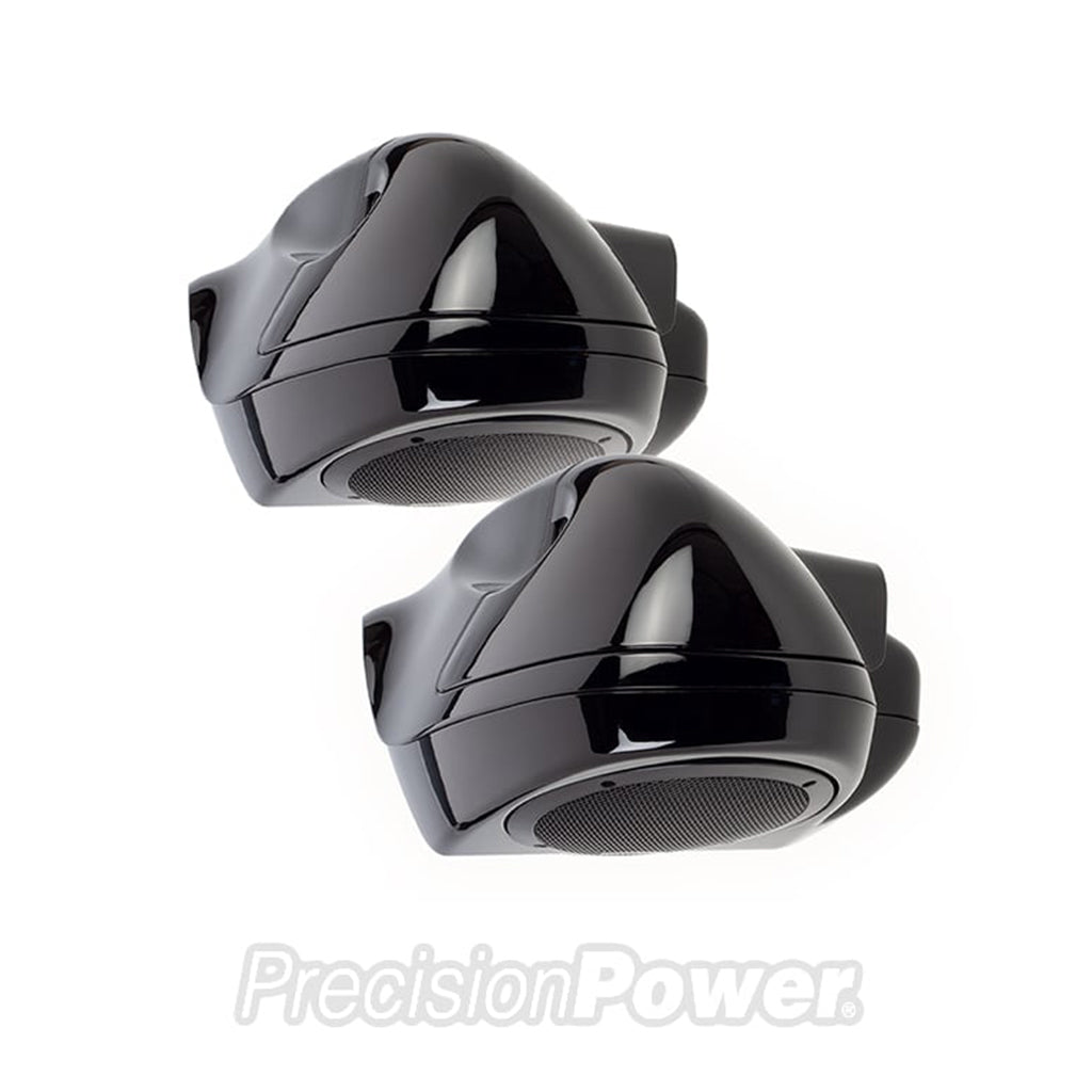 Lower Vented Fairings w/ 6.5” Speakers for 2014+ Harley-Davidson Touring Motorcycles Gloss Pair - HD14.LVF