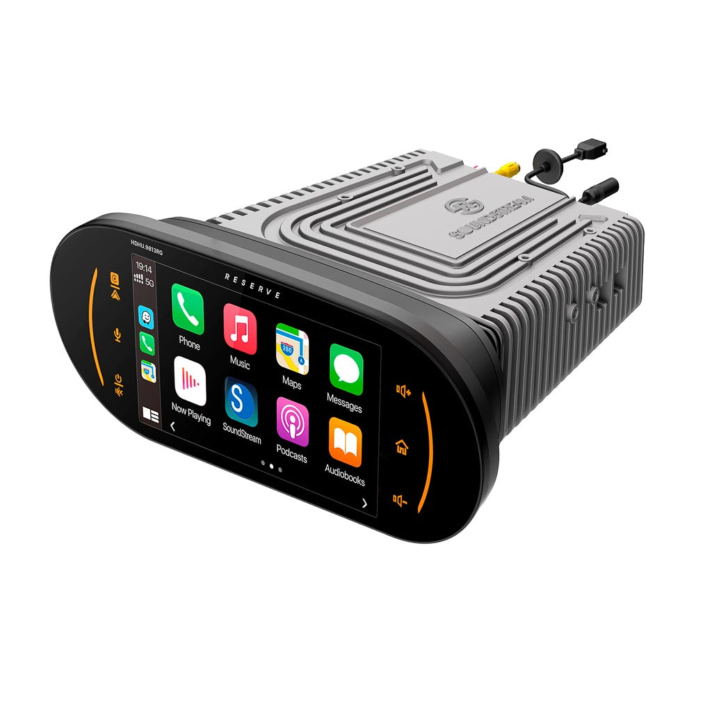 Precision Power 7" Plug-n-Play Touchscreen Head Unit with Apple CarPlay®, Android Auto® & SiriusXM® Tuner Ready - HDHU.9813RG