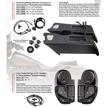 Load image into Gallery viewer, Lower Vented Fairings w/ 6.5” Speakers for 1998-2013 Harley-Davidson Touring Motorcycles Gloss Pair - HD13.LVF