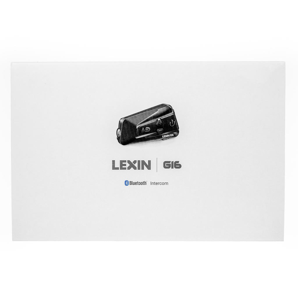 Lexin G16 Rider Intercom Advanced Lexinpulse Sound & Music Sharing