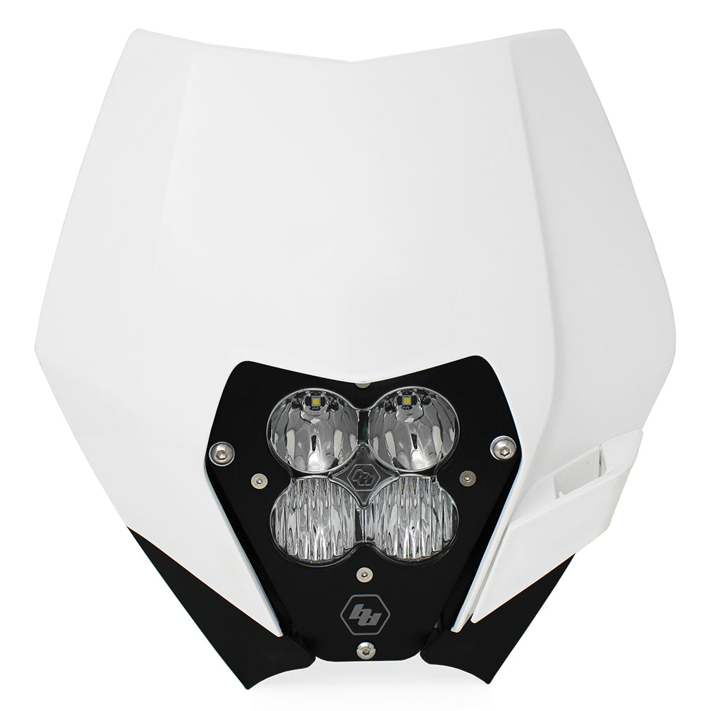 KTM Headlight Kit DC 08-13 W/Headlight Shell White XL Pro Series Baja Designs-507061