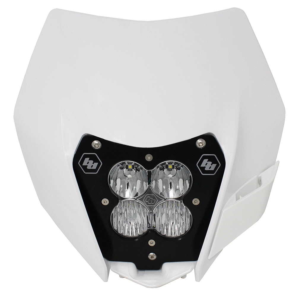 KTM Headlight Kit DC 14-On W/Headlight Shell White XL Pro Series Baja Designs-507091