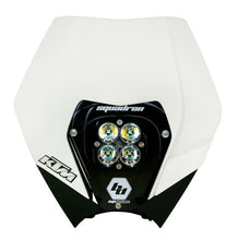 Load image into Gallery viewer, KTM Headlight Kit DC 08-13 w/ Headlight Shell White Squadron Sport Baja Designs-557061