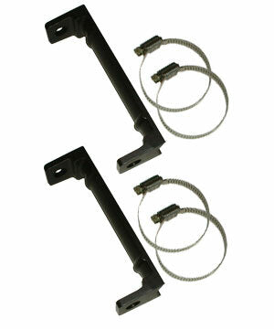 Motorcycle Racelight Receiver Kit w/ Rubberized Clamps For 8 Inch Race Light-600053