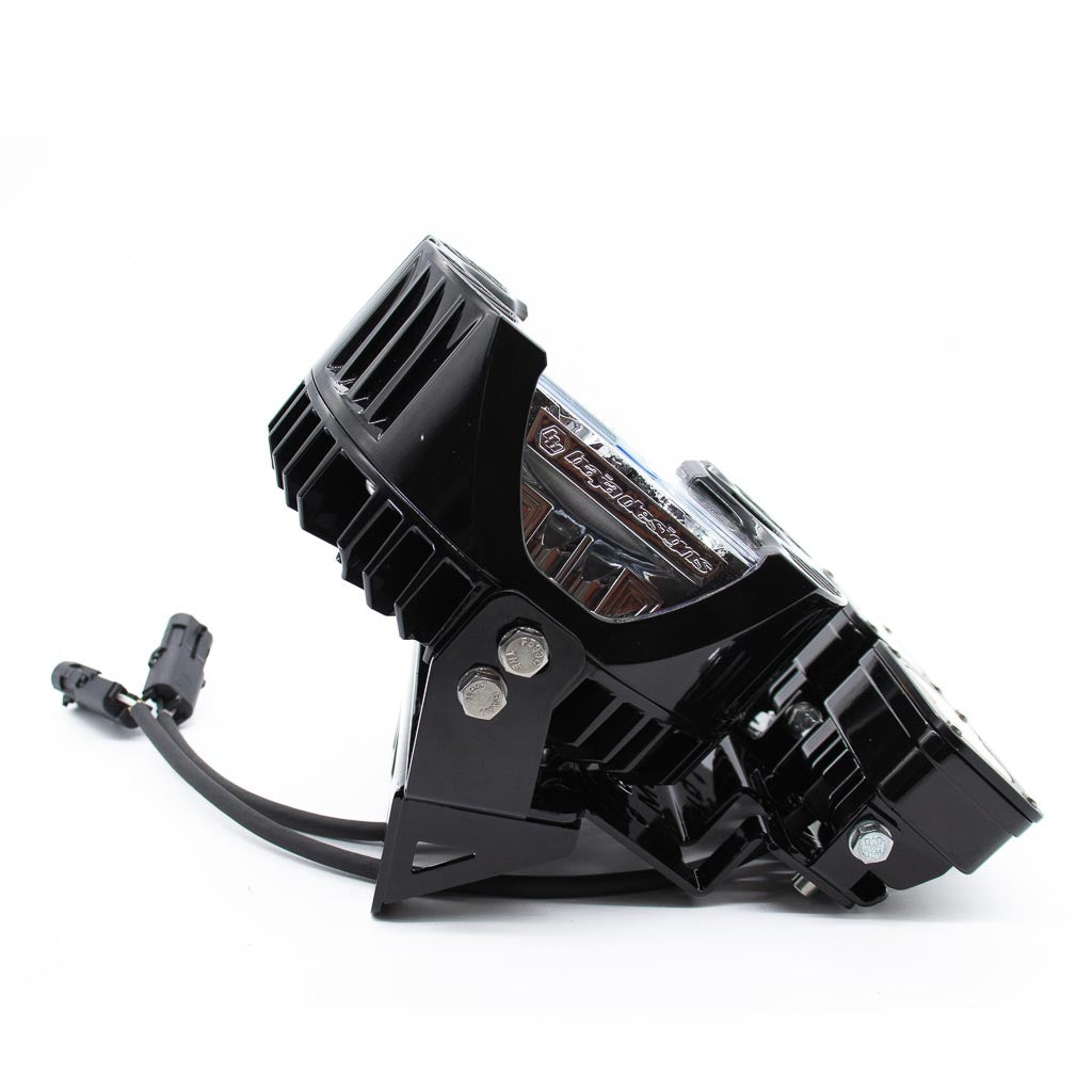 Cali Raised Moto 3.5" Universal "Naked" LP6 Mount with Dual S2's Combo Kit