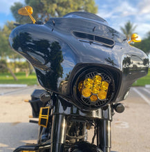 Load image into Gallery viewer, Cali Raised Moto 2014+ Harley Davidson Street Glide Baja Designs LP6 Lighting Combo Kit
